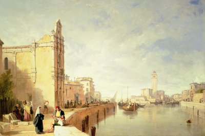 A View of Murano by Augustus Wall Callcott